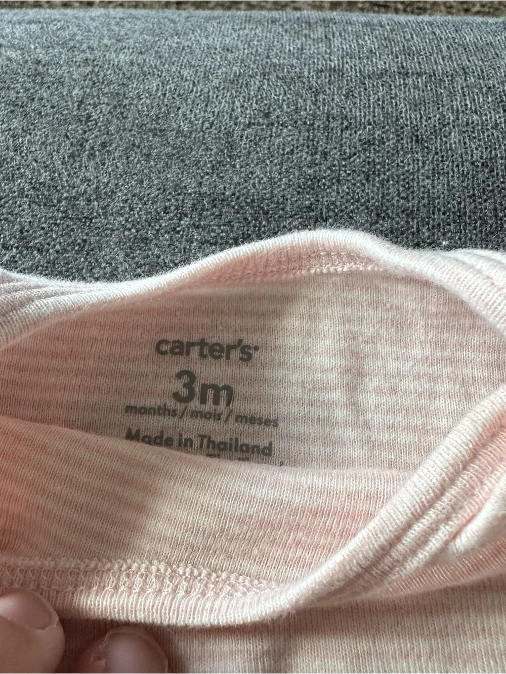 Carter's Light Pink Long Sleeve Night Gown
